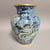 Chinese Cloisonné Vase With Dragon and Phoenix on Blue Ground, Mid-20th Century For Sale - Image 4 of 13