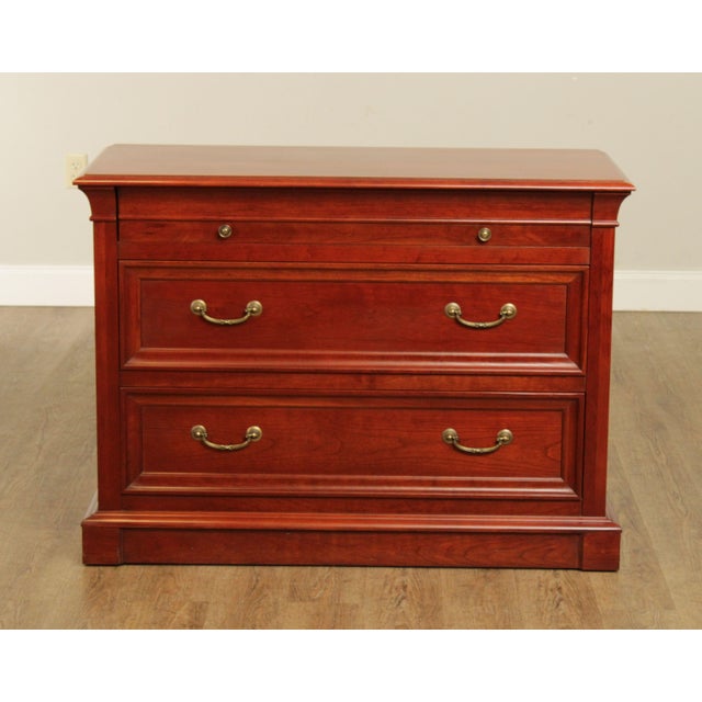 Ethan Allen Medallion Collection Cherry Chest of Drawers Chairish