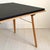 Folding Coffee Table in Plideal Beech and Faux Leather, 1950s For Sale - Image 3 of 11