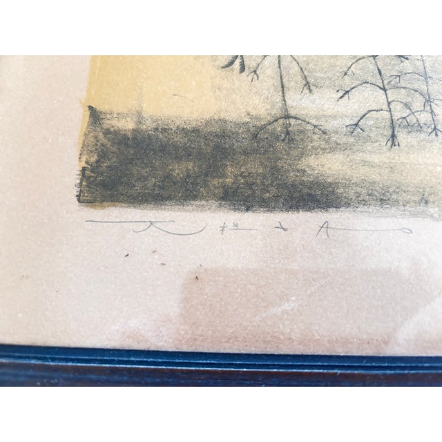 Paper Zao Wou Ki, Mountain and Sun, 1951, Color Lithograph For Sale - Image 7 of 13