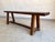Italian Oak Bench, 1940s For Sale - Image 4 of 14