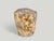 "Impressive rare coral tone high quality petrified wood side table. It’s fascinating how Mother Nature produces these...