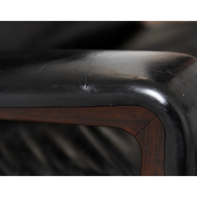 Set of Vintage Lounge Chair and Ottoman by André Vandenbeuck for Strässle For Sale - Image 12 of 18