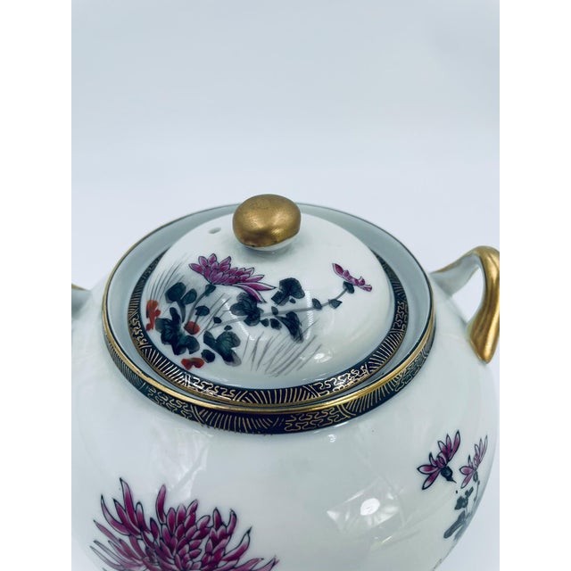 1970s Kutania Porcelain Teapot, Japan, 1975 For Sale - Image 5 of 11