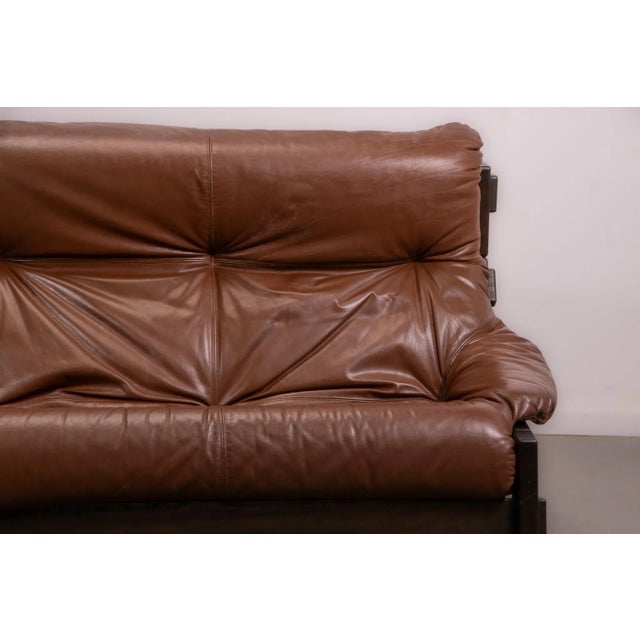 Dutch Brutalist Sofa and Chair by Gerard Van Den Berg for Montis, 1985, Set of 2 For Sale - Image 16 of 18