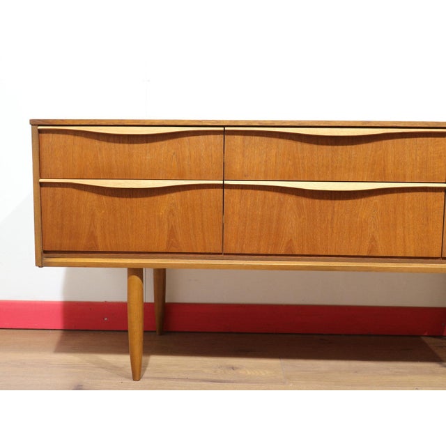 Wood Mid Century Modern Teak Dresser End Table by Austinsuite Danish Style For Sale - Image 7 of 15
