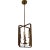 Modern Antique Brass Finished Pendant For Sale