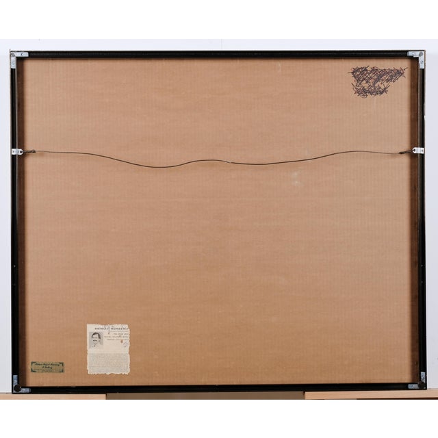 1980s 1984 Thomas D. Mangelsen "American Kestrels" Hand Signed and Numbered Limited Edition 138/850 Framed & Matted Color Photograph For Sale - Image 5 of 5