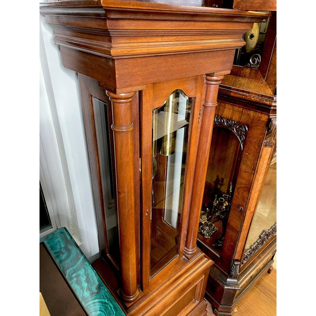 Antique Waterbury Grandfather Clock “801 Hall Chime Clock” Model