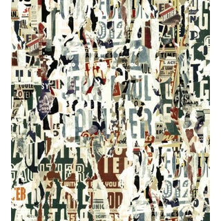 Sample - Jean Paul Gaultier for The House of Scalamandr�� Affiches Wallcovering, Naturel For Sale