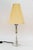 Glass Table Lamp with Chrome Parts and Fabric Shade, Vienna, 1960s For Sale - Image 11 of 11