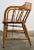 Brown Antique Saloon Style Wood Captain's Chair For Sale - Image 8 of 12