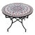 72" Moroccan Mosaic Table, Multi-Color Settachia For Sale