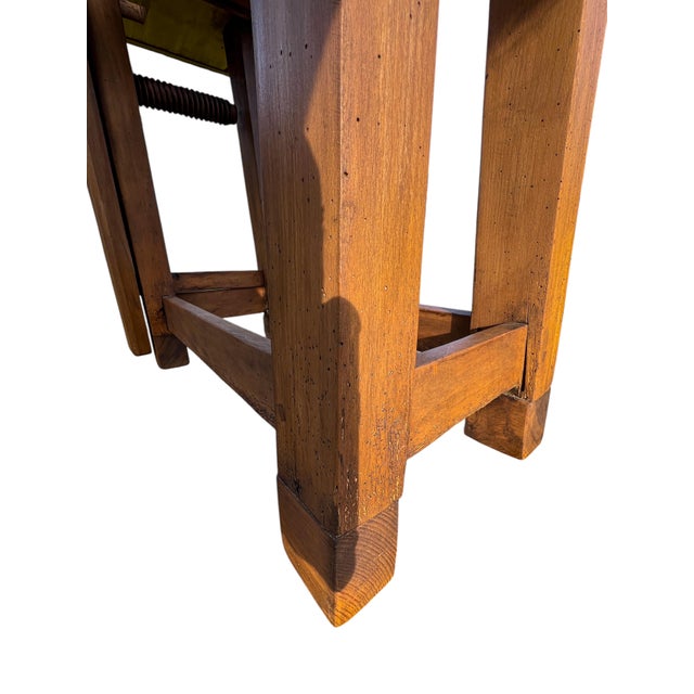 Vintage French Children's Carpenter Workbench, 1920s For Sale - Image 12 of 16
