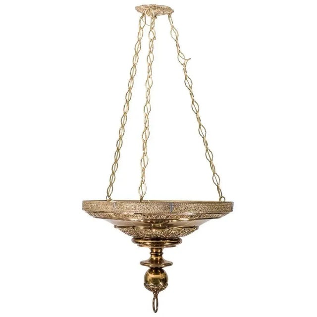 1920s Chandelier English Gothic Revival For Sale - Image 13 of 13