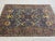 Blue Floral Sultani Wool Area Rug With Natural Dyes, 4'9" X 6'10" For Sale - Image 4 of 13