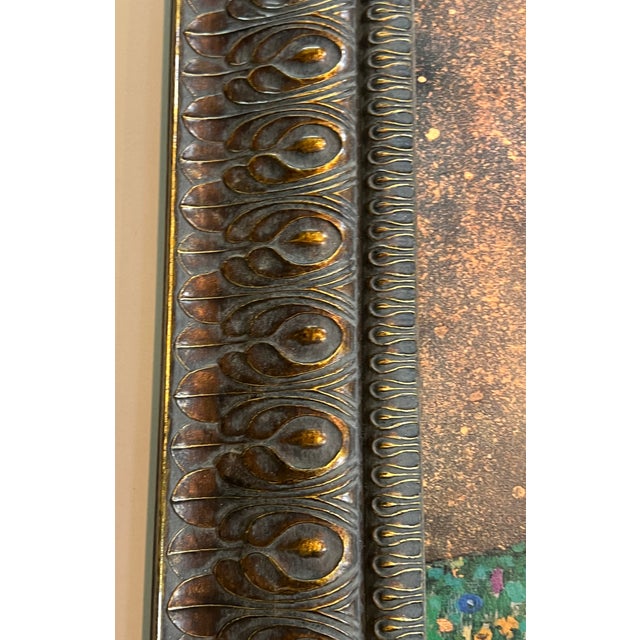 Gustav Klimt Vintage 1995 Poster of "The Kiss" by Top Art Milano, Framed Reproduction For Sale - Image 13 of 18