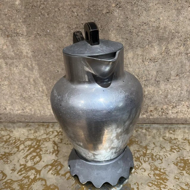 1940s Club Coffee Pot Personal Service Aluminum Ware For Sale - Image 11 of 12
