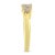 2020s 10K Yellow Gold Three Stone Diamond Band Ring (1.00 cttw, J-K Color, I2-I3 Clarity), Size 7.25 For Sale - Image 5 of 8