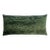 Kevin O'Brien Woodgrain Faux Bois Evergreen Cut Velvet 14 x 20" Pillow For Sale