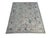 Allover angular floral design with large palmettes, serrated leaves and slender vine tracery drawn loosely across an open...