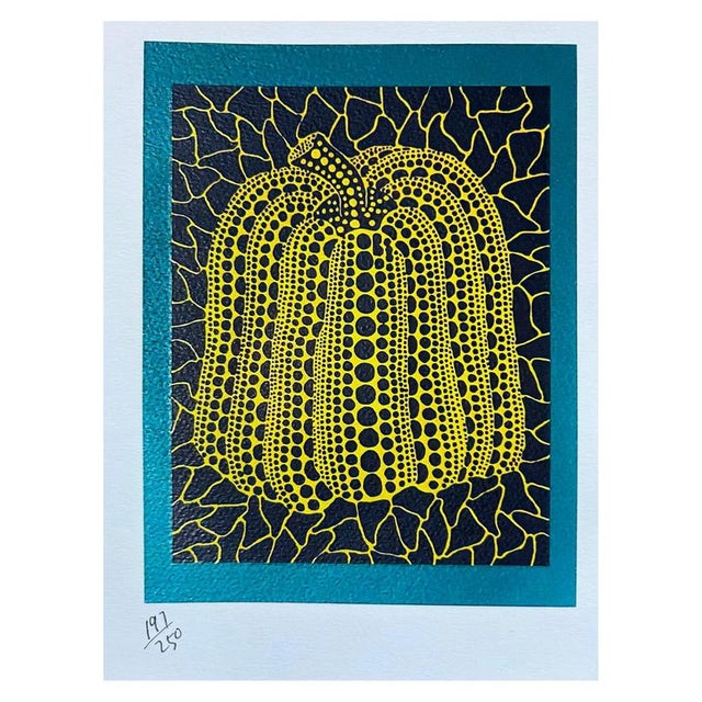 Yayoi Kusama, Pumpkin, 1991 Screen printing on paper, hand-signed in the lower right corner Numbered 197/250 Titled...