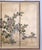 1950s Japanese Byobu "2 Quails Under Flowering Bush" Artist Hand Signed & Hand Painted 4-Panel Folding Screen Excellent Overall Condition For Sale In San Diego - Image 6 of 10