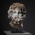 Modern Cast after Head of Asclepius, 21st Century, Plaster on Iron Base For Sale - Image 6 of 6