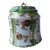 Late 19th Century Nippon Jade and Gold Porcelain Biscuit Jar For Sale