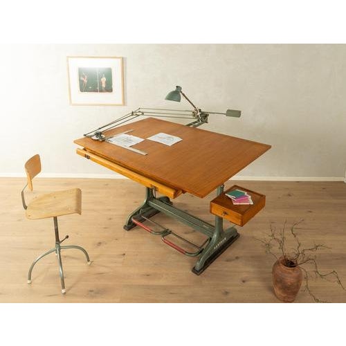 Drafting Table by Nestler, 1950s For Sale - Image 4 of 18