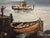 1960s Maritime Harbor Scene Oil Painting For Sale - Image 4 of 7