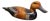 Chinese Painted and Decoy Duck, 1900 For Sale