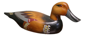 Chinese Painted and Decoy Duck, 1900
