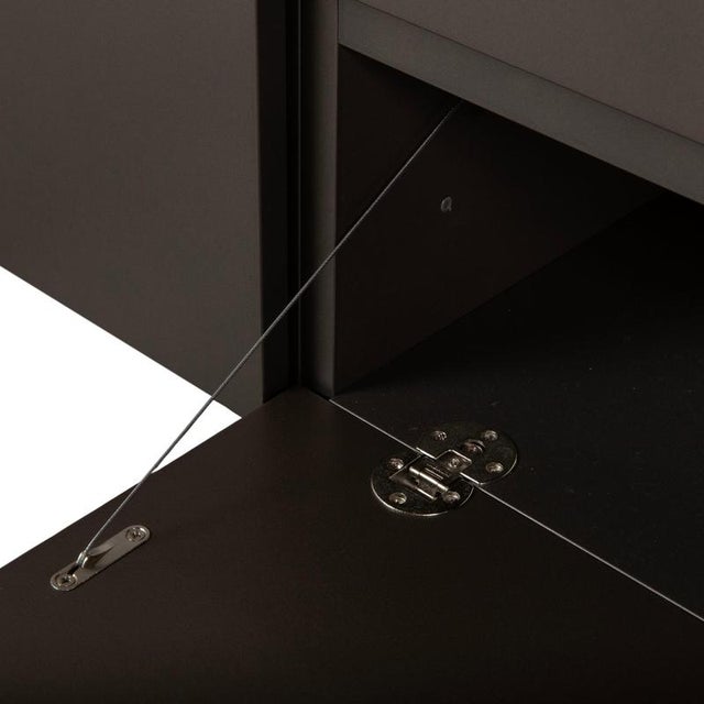 Gray Cube Change Sideboard in Grey Wood from Interlübke For Sale - Image 8 of 17