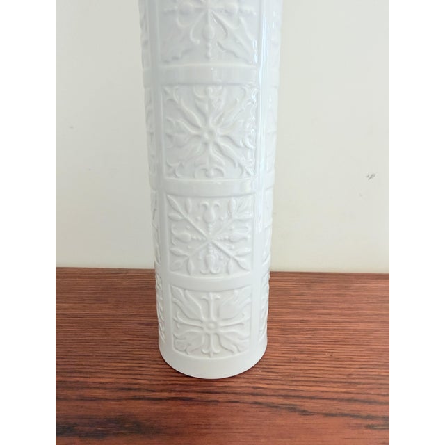 Mid-Century Modern Vintage German Edelstein Bavaria Vase, 1970s For Sale - Image 3 of 9