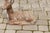 Mid 20th Century 1950s French Vintage Seated Deer Painted Sculpture Cast in Reconstituted Stone For Sale - Image 5 of 8
