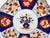 Japanese Antique Scalloped Edge Imari Plate With Colorful Floral Motifs From Japan - Circa 1900 For Sale - Image 3 of 12