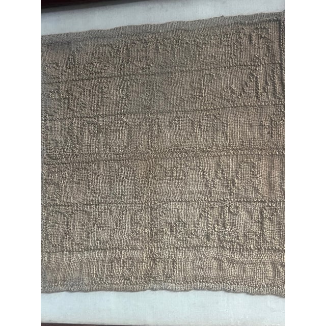 Antique Alphabet Cross Stitch, 1820 For Sale - Image 11 of 15
