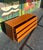 Brown Danish Teak Sixer For Sale - Image 8 of 8