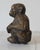 Mid 20th Century Vintage Seated Monkey Figurine For Sale - Image 5 of 7