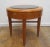 Brown 1980s Pace Cherry Wood & Glass Side Table For Sale - Image 8 of 10