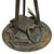 Pair of French Empire Bronze Fine Arts Candlestick Lamps For Sale - Image 9 of 13