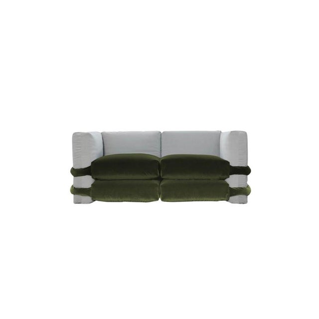 Pillow Sofa in Velvet by Muller van Severen for BD Barcelona For Sale - Image 16 of 18