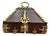 18th Century Brass Mounted and Lacquered “Marriage” Dowry Box. For Sale