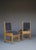 Hague School Dining Chairs attributed to Henk Wouda, 1920s, Set of 4 For Sale - Image 9 of 18