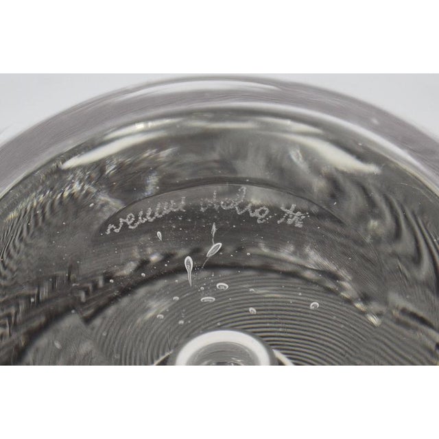 Rovaniemi Series Centerpiece in Glass attributed to Tapio Wirkkala for Venini, Italy, 1972 For Sale - Image 14 of 15