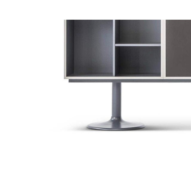 Casiers Standard Cabinet with Corolle Legs by Le Corbusier for Cassina For Sale - Image 6 of 10