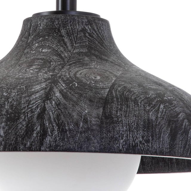 Not Yet Made - Made To Order Regina Andrew Surfside Wood Pendant, Ebony For Sale - Image 5 of 7