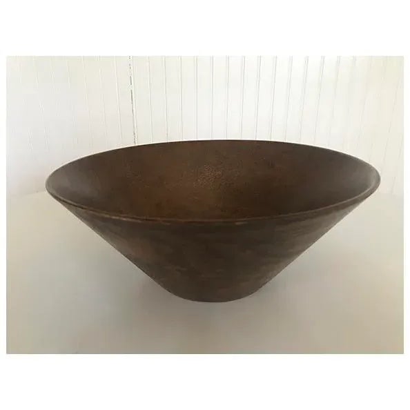 Mid-Century Modern Faux Wood Salad Serving Bowl For Sale - Image 9 of 9
