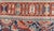 Antique Persian Tabriz Gallery Rug With Large Scale Florals in Medium Blue Field For Sale In Atlanta - Image 6 of 14